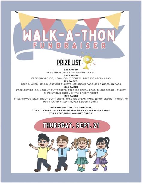 how to organize a walk a thon|planning a walk a thon.